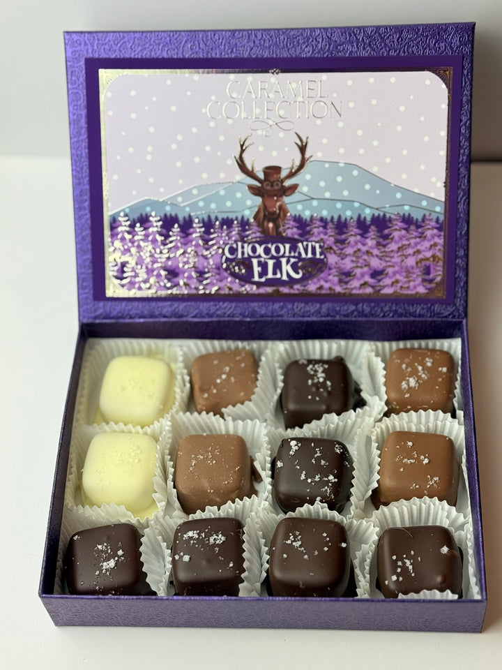 12 Piece Combo Chocolate Covered Salted Caramels