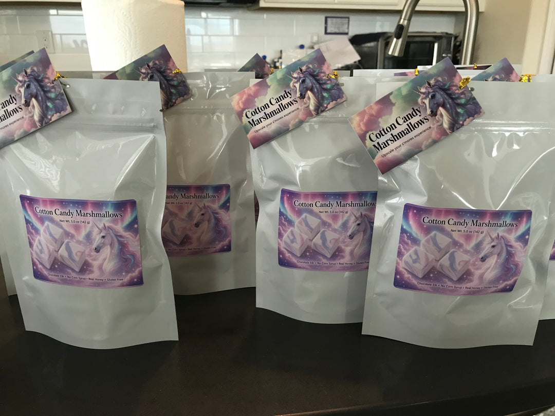 Cotton Candy Marshmallows