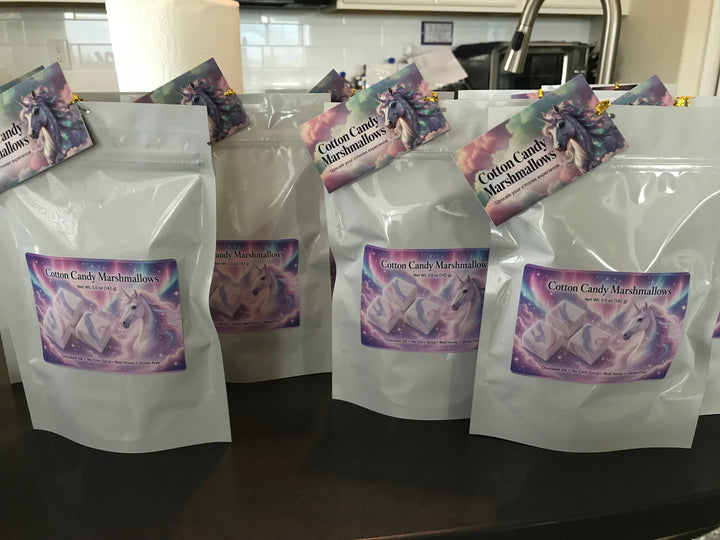 Cotton Candy Marshmallows
