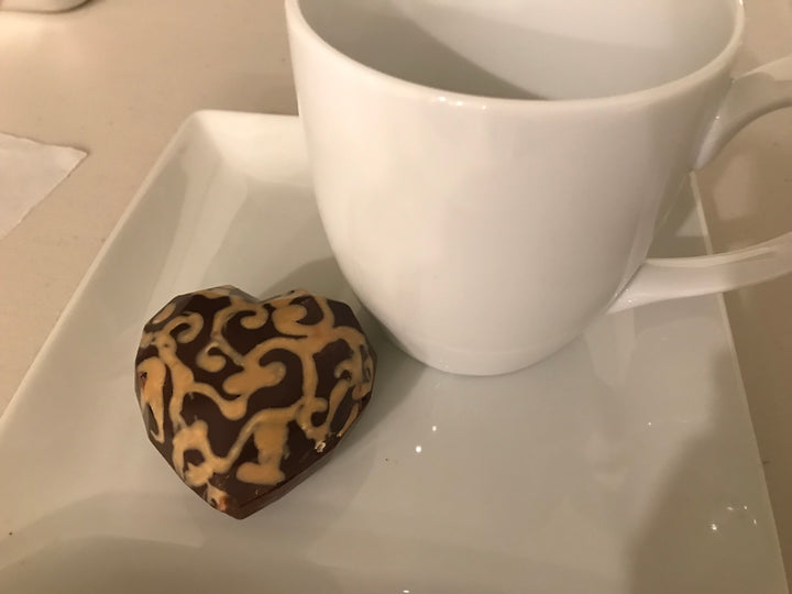 Hot Chocolate Heart Bombs