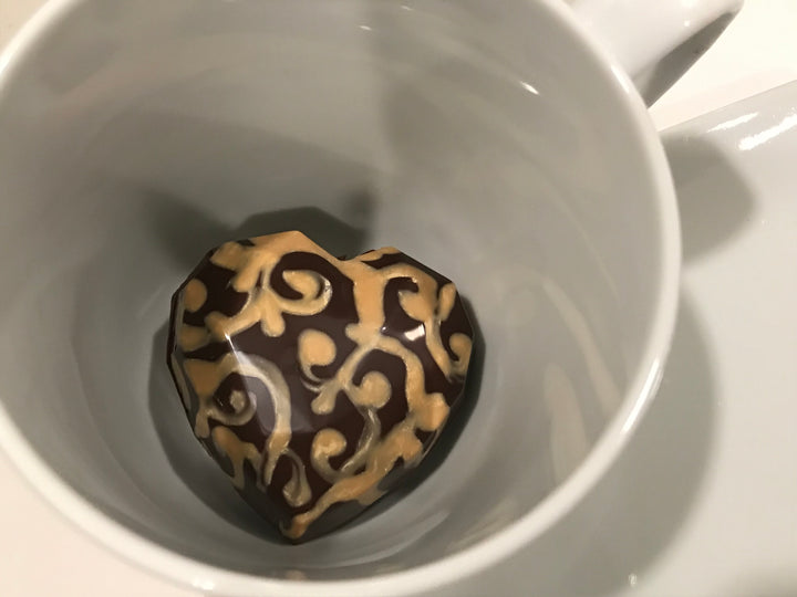 Hot Chocolate Heart Bombs