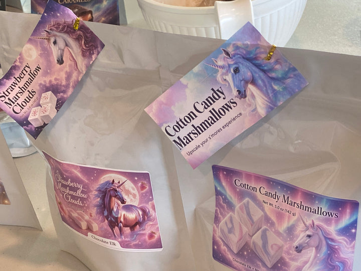 Cotton Candy Marshmallows